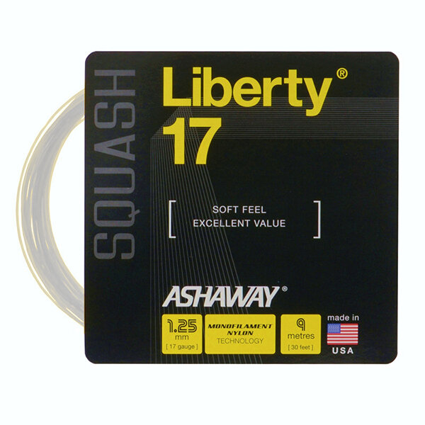 Струна для сквоша Ashaway 9m Liberty White A10272 1.25