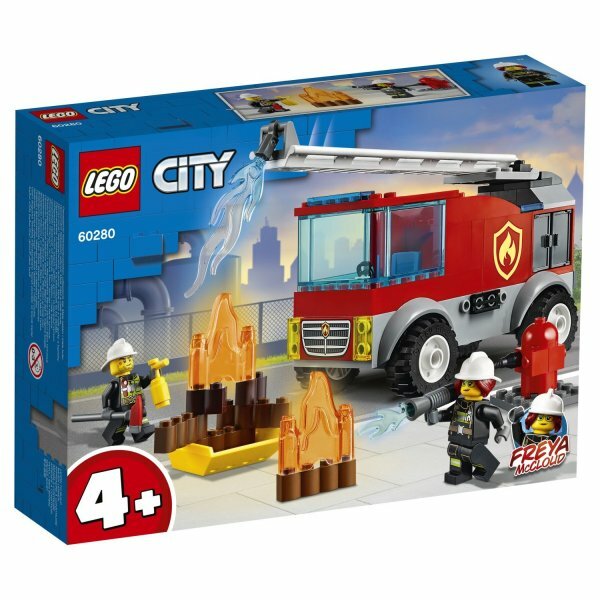 Конструктор Lego City 60280 Конструктор LEGO City 60280 Пожарная машина с лестницей