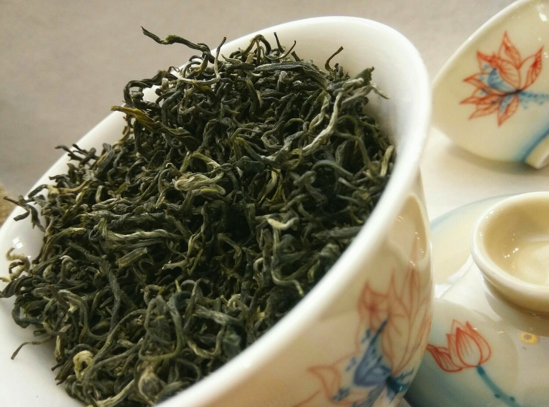 Чай зелёный - Дун Тин Би Ло Чунь, Китай, 30 гр. - фотография № 3