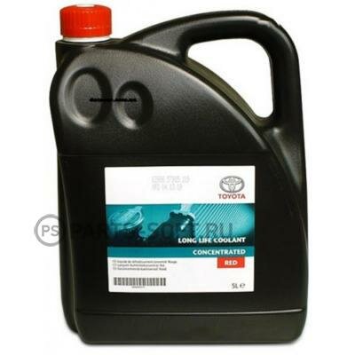 TOYOTA-LEXUS 0888980014 Антифриз G12 TOYOTA Long Life Coolant концентрат 5л красн.