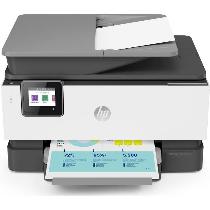 МФУ HP Officejet Pro 9010 <3UK83B> принтер/сканер/копир/факс A4, 22/18 стр/мин, дуплекс, ADF, USB, LAN, WiFi (замена OJ8710 D9L18A)