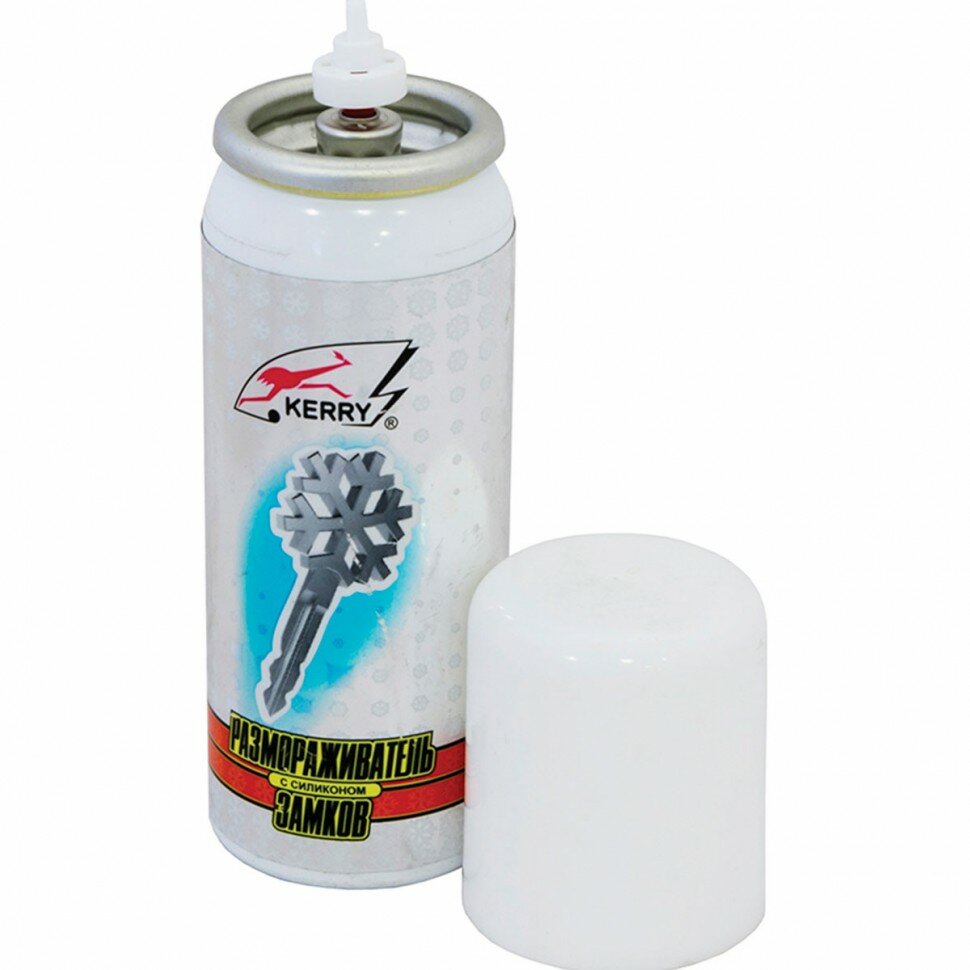 фото Размораживатель замков 60 мл Kerry с силиконом 39692
