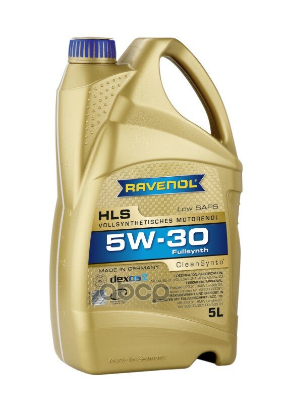 Ravenol^4014835723054 Масло Моторное Ravenol Hls Sae 5w30 ( 5л) New Ravenol арт. 4014835723054