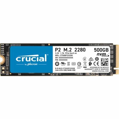 SSD диск Crucial P2 500Gb CT500P2SSD8