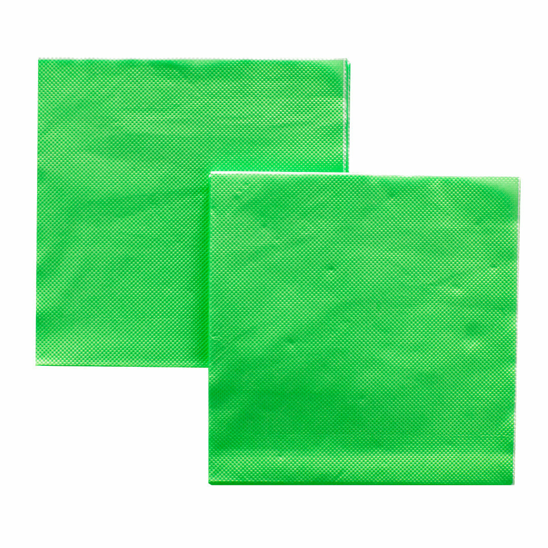 фото Салфетки, Мастхэв, Зеленый, 33x33 см, 12 шт.