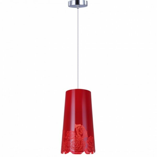 Подвесной светильник Crystal Lux Tubo SP1 Rosso