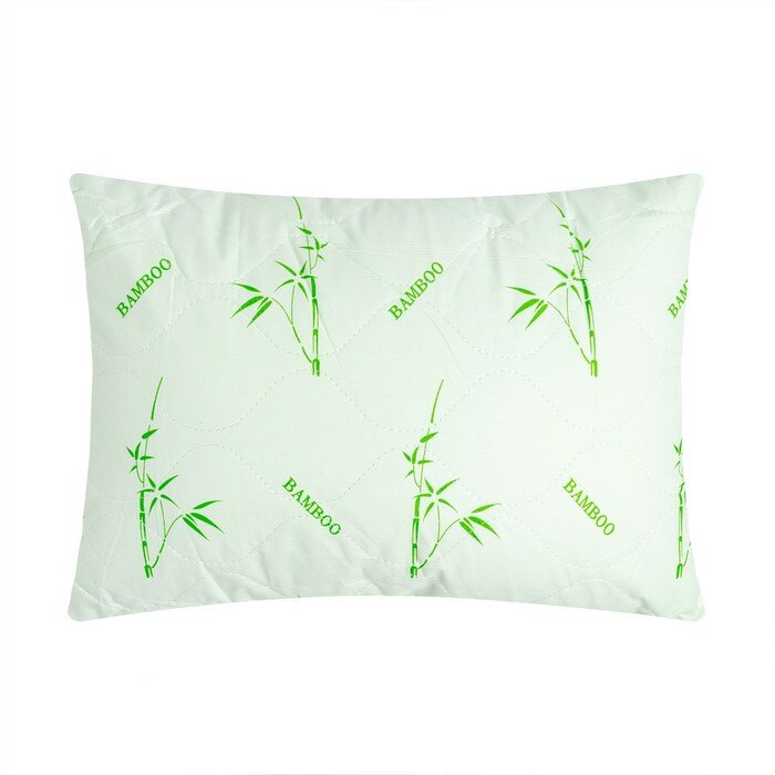 фото Подушка Адамас "Бамбук", размер 40х60 см, микс, бамбуковое волокно, чехол тик