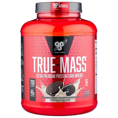 BSN True Mass Weight Gainer 5.82lb 2610 гр Cookies&Cream