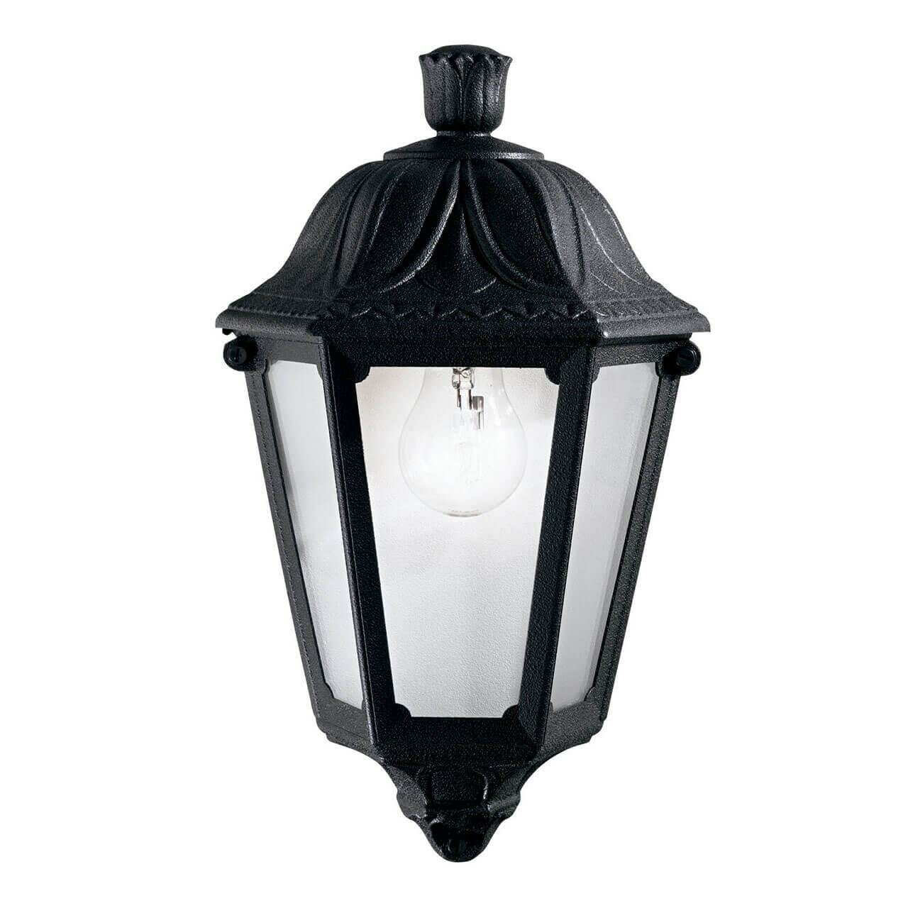 Ideal Lux Уличный настенный светильник Ideal Lux Anna AP1 Small Nero