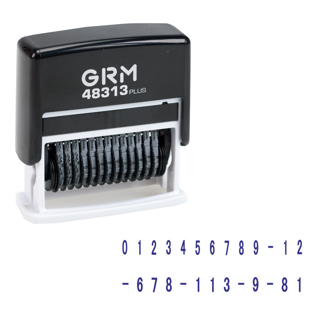 GRM 48313 Plus Мини-нумератор 13 разрядов