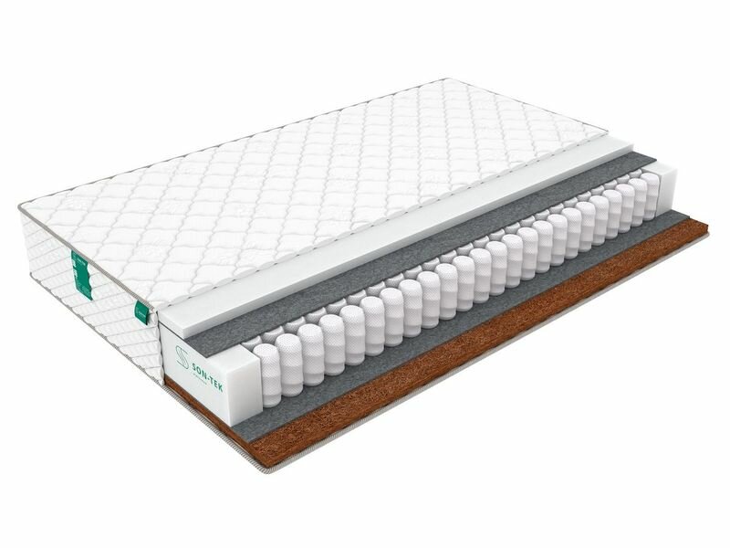 Матрас Sleeptek Premier Foam Cocos, 180x200 см, пружинный