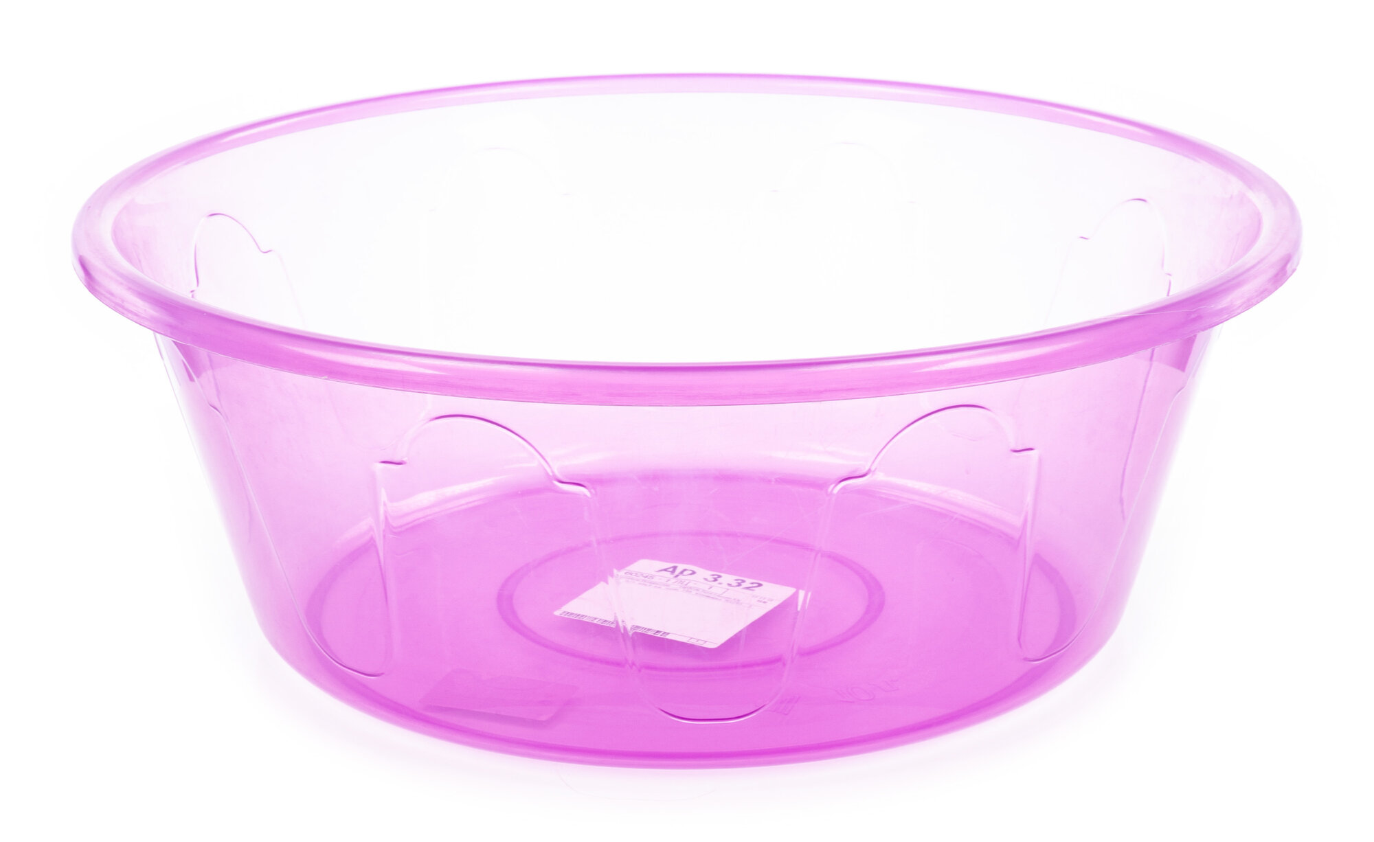 фото Таз Альтернатива Хозяюшка пластиковый, фиолетовый, 10л / хозяйственные товары