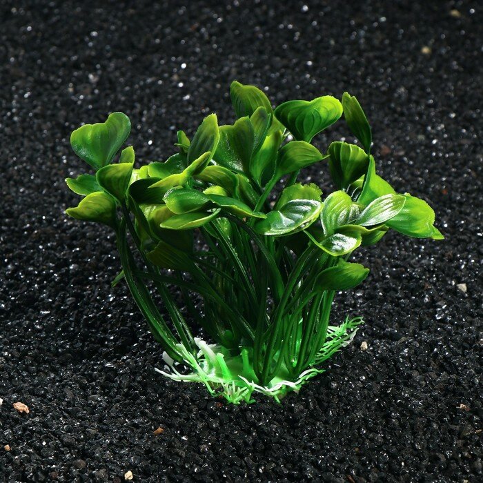 Растение искусственное аквариумное, 14 см - фотография № 2