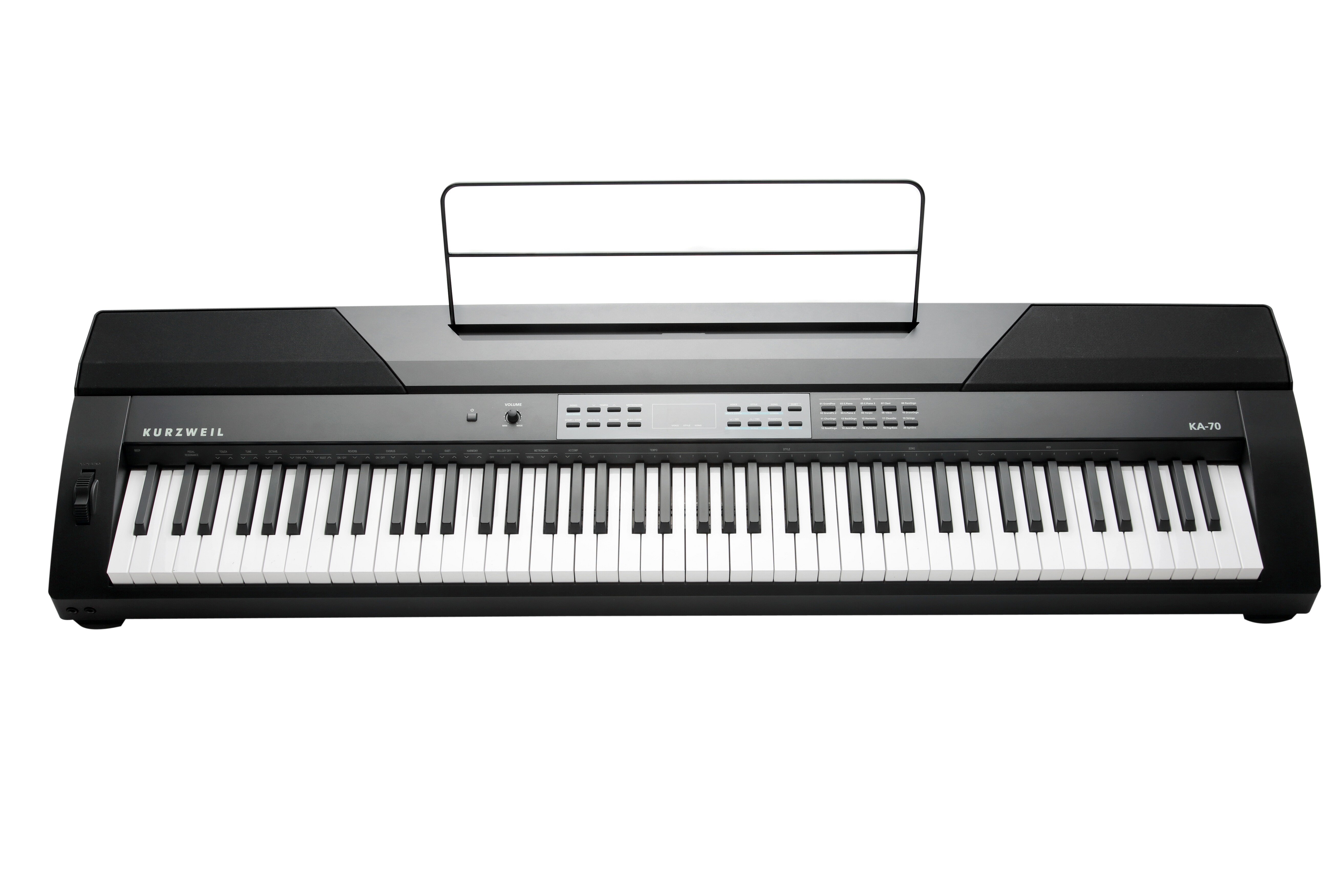 Kurzweil KA70 LB цифровое пианино, 88 полувзвешанных клавиш, полифония 128, цвет чёрный