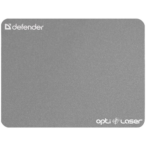 Коврик для мыши Defender Ergo Opti-laser Silver 50410