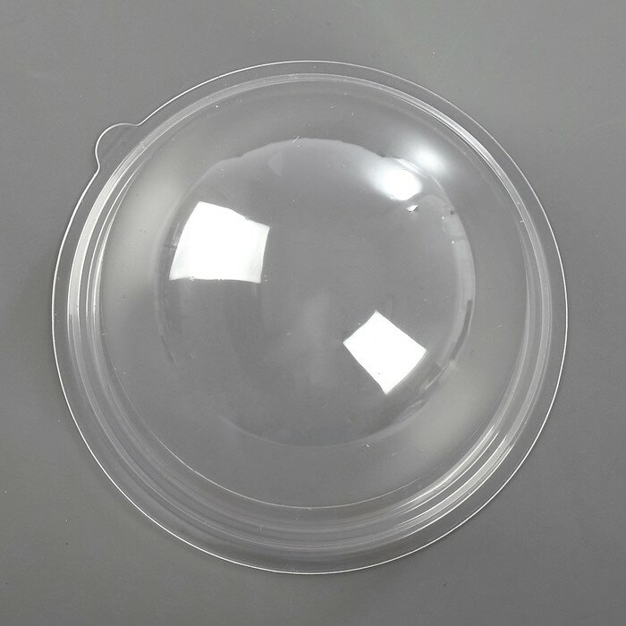 Протэк Крышка одноразовая к контейнеру ПР-Т-85К, круглая, прозрачная, 11×8,2 см, 390 шт/уп - фотография № 2