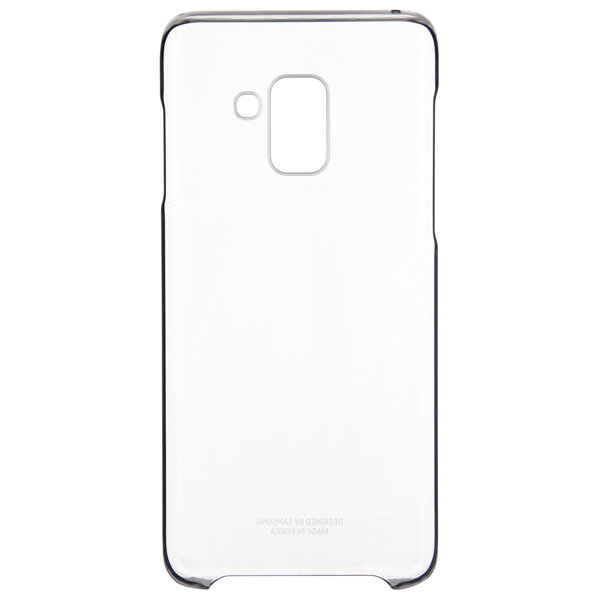 Чехлы для мобильных телефонов Samsung Чехол-накладка Samsung EF-QA530 для Galaxy A8 (2018) прозрачный