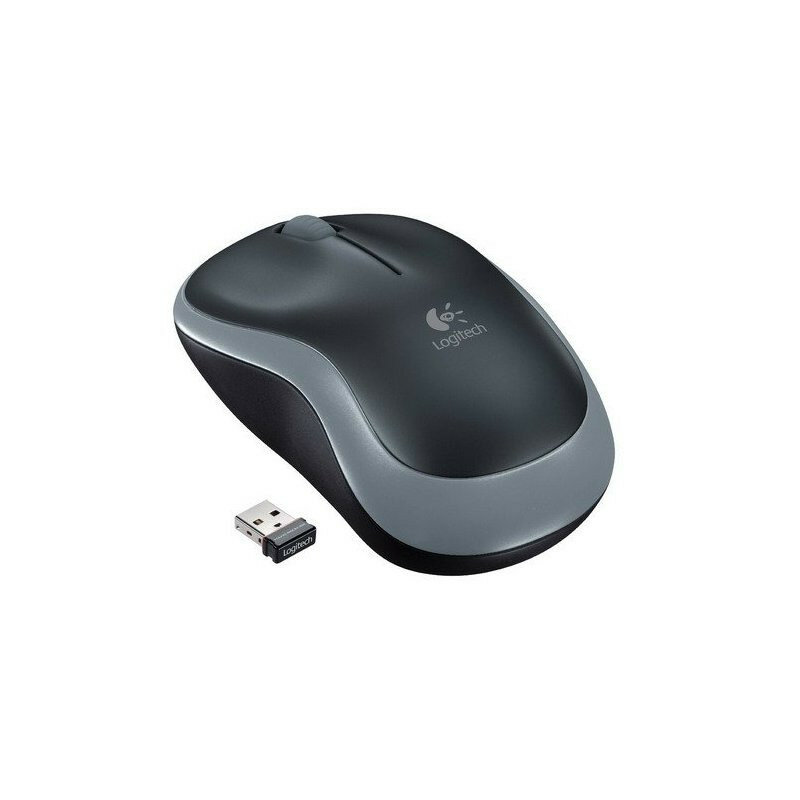   Logitech Wireless Mouse M185 Grey-Black (910-002238) 229805