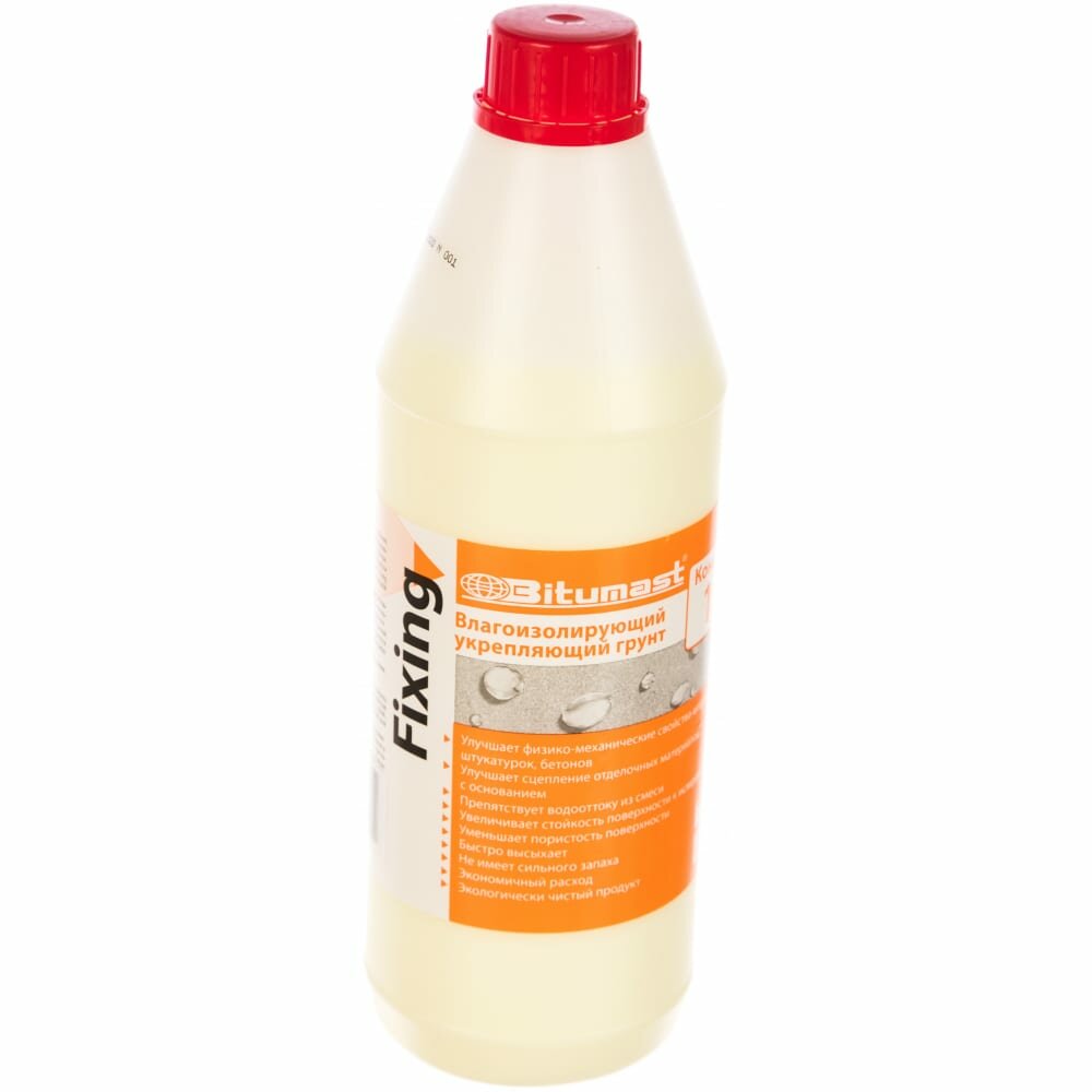фото Bitumast Влагоизолирующий укрепляющий грунт 1 л 4607952900899