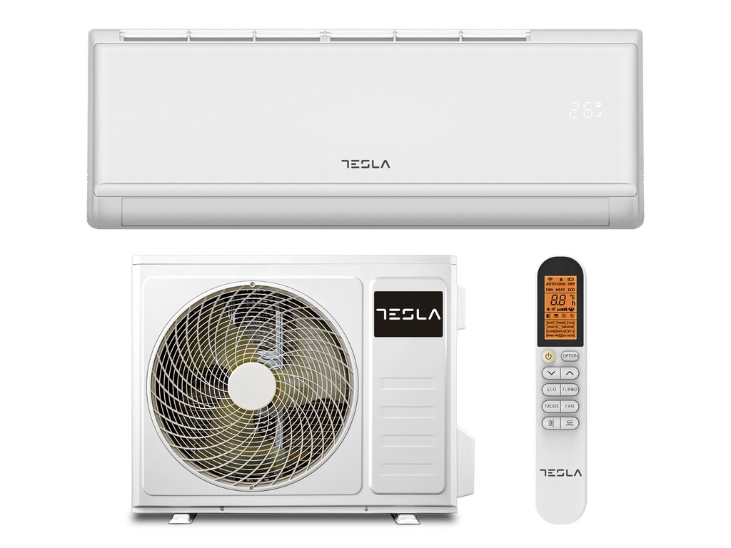 Кондиционер настенный TESLA TARIEL INVENTOR TT26EXC1-0932IA (9000 BTU, белый, до 25 м2)