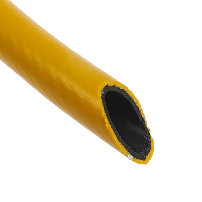 Шланг, ТЭП, d = 12 мм (1/2"), L = 15 м, морозостойкий (до –30 °C), COLOR, жёлтый - фотография № 2