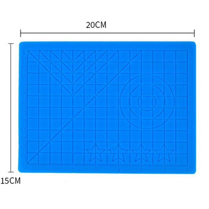 Трафарет-коврик для 3Д ручек "Звезды"