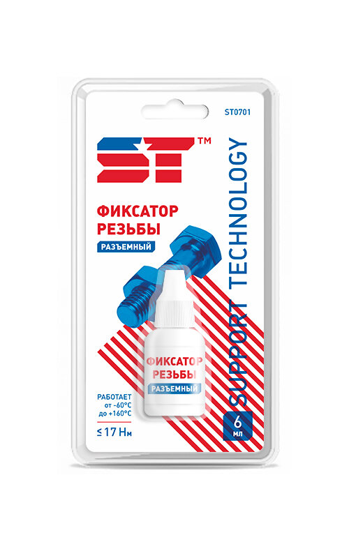 фото Фиксатор резьбы ST синий 6 мл