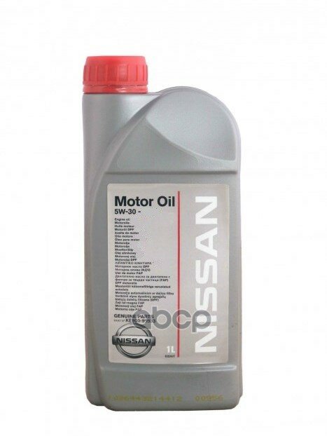 NISSAN Масло Моторное Синтетическое Motor Oil 5w-30, 1л
