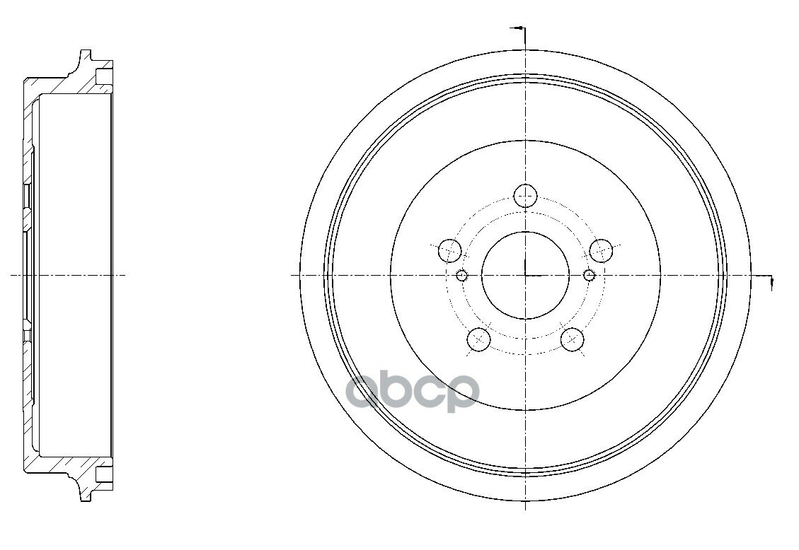 Барабан Тормозной G-Brake Gd-06696 G-BRAKE арт. GD-06696