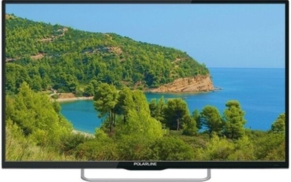 Телевизор Polarline 43PL51TC, 43", 1920x1080, DVB-T2/C, 3xHDMI, 2xUSB, черный Polarline 4214562 .