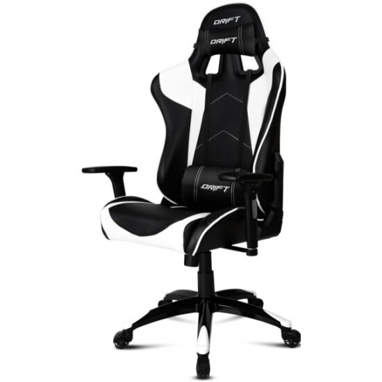 Кресло геймерское DRIFT DR300 PU Leather / black/white