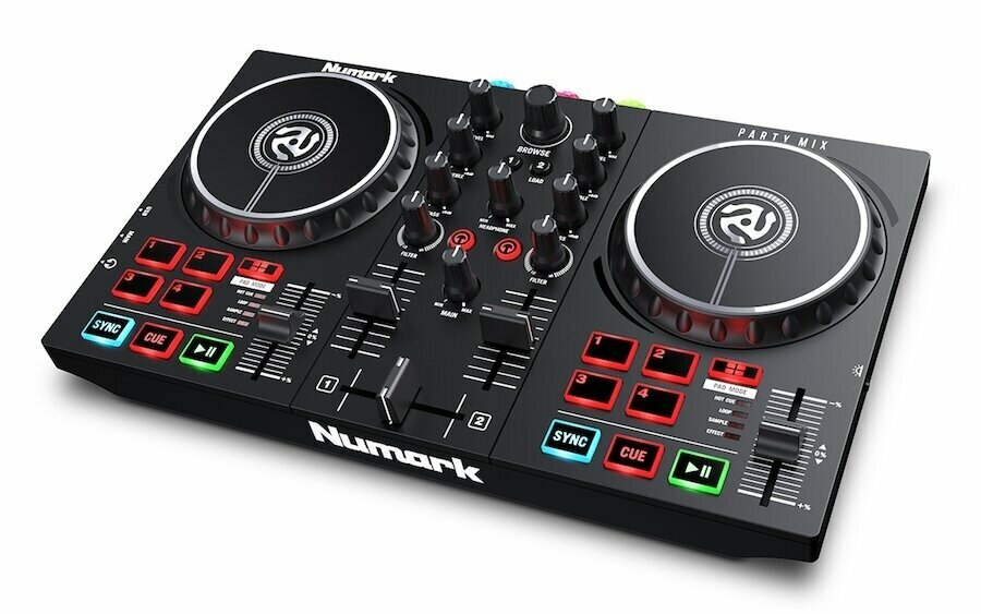 Numark Partymix II DJ-контроллер в комплекте ПО Serato