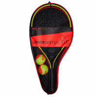 Набор для игры В большой теннис детский JUNIOR DUO 2 ракетки 2 мяча 1 чехол ARTENGO