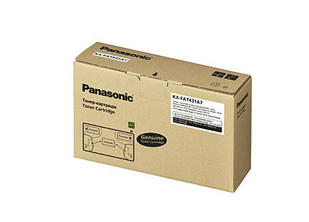 Картридж Panasonic KX-FAT431A7, черный