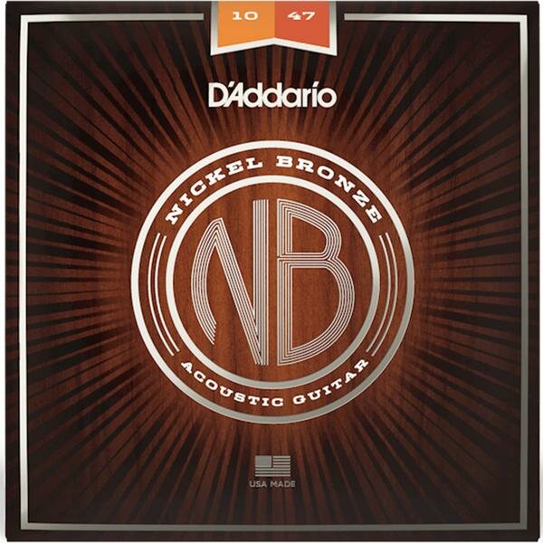 Струны для акустической гитары D'Addario NB1047