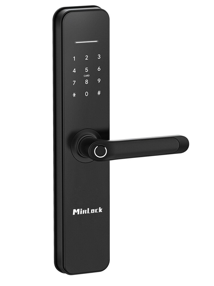 Электронные замки на двери MOLILOCK Электронный замок MirLock FT714 палец приложение TTLock русский голос