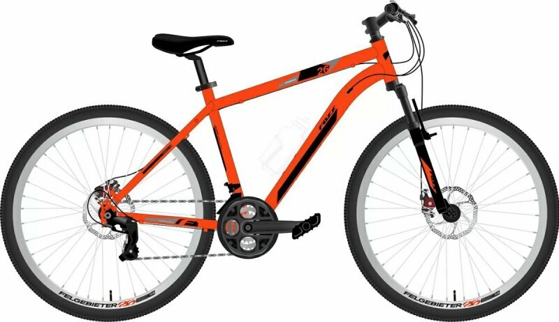 Велосипед 29 Foxx ATLANTIC D оранжевый OR1