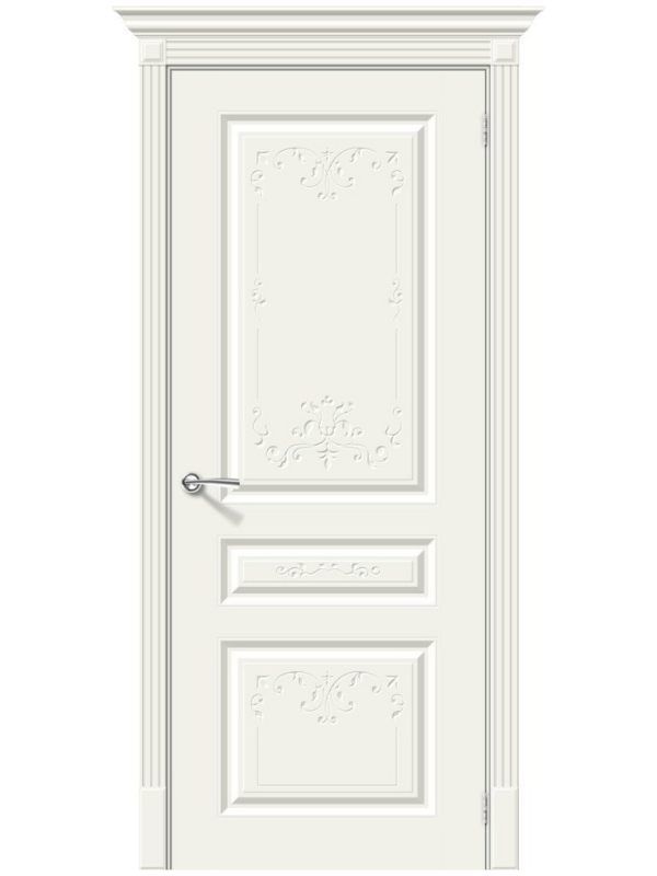 Межкомнатные двери эмаль Межкомнатная дверь эмаль Скинни-14 Аrt Whitey 2000x600