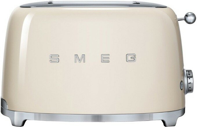 Тостер Smeg на 2 хлебца TSF01CREU (Cream)