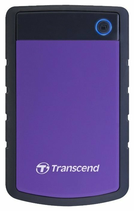 Внешний жесткий диск 1Tb Transcend TS1TSJ25H3P, фиолетовый