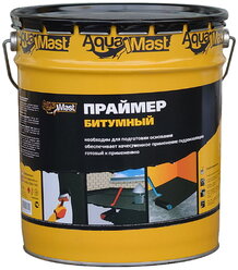 AquaMast праймер битумный (черный, 3 кг)