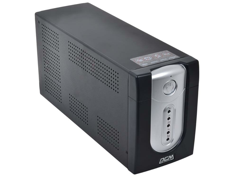 ИБП Powercom IMP-2000AP Imperial 2000VA/1200W USB,AVR,RJ11,RJ45 (4+2 IEC)*, черный