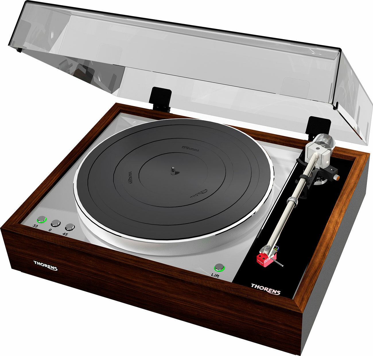 Проигрыватель виниловых дисков Thorens TD 1600 орех лак