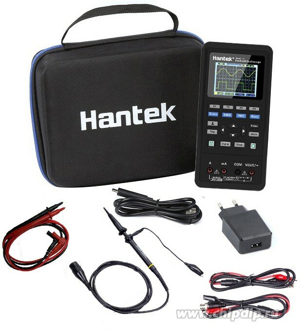 HANTEK 2D72 Портативный мини-осциллограф 70 МГц-мультиметр