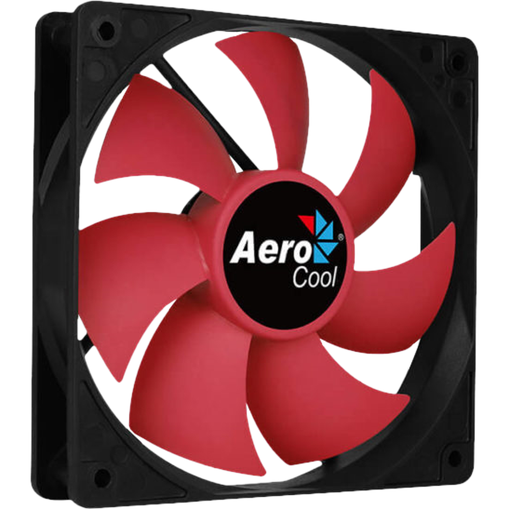 Вентилятор 120мм AeroCool Force 12 PWM Red Ret