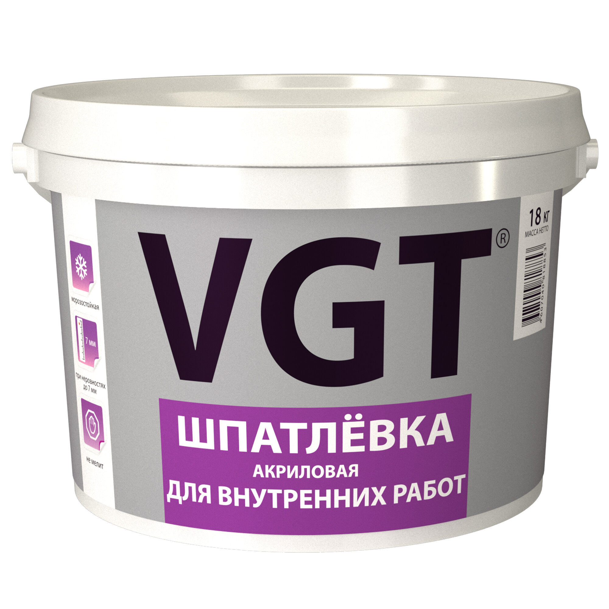 Шпатлевка VGT акриловая для внутренних работ