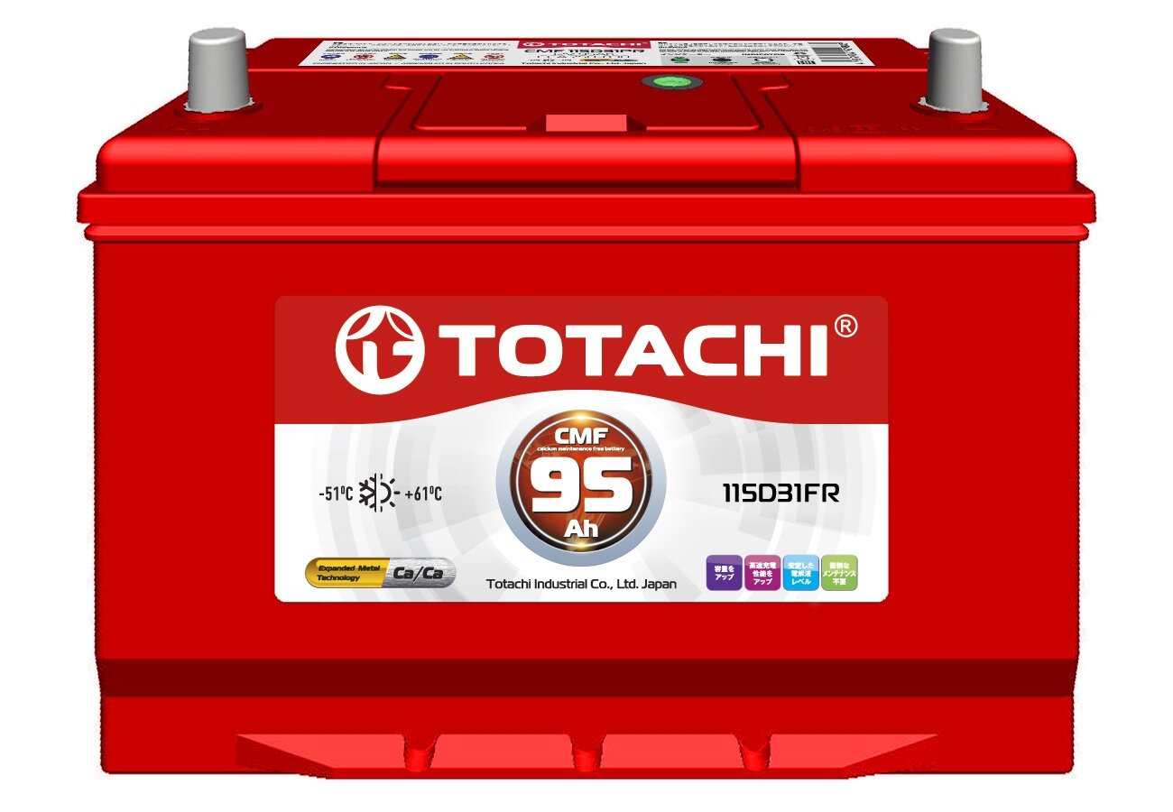 Аккумулятор Totachi CMF JIS 95 п/п 115D31FR 90395