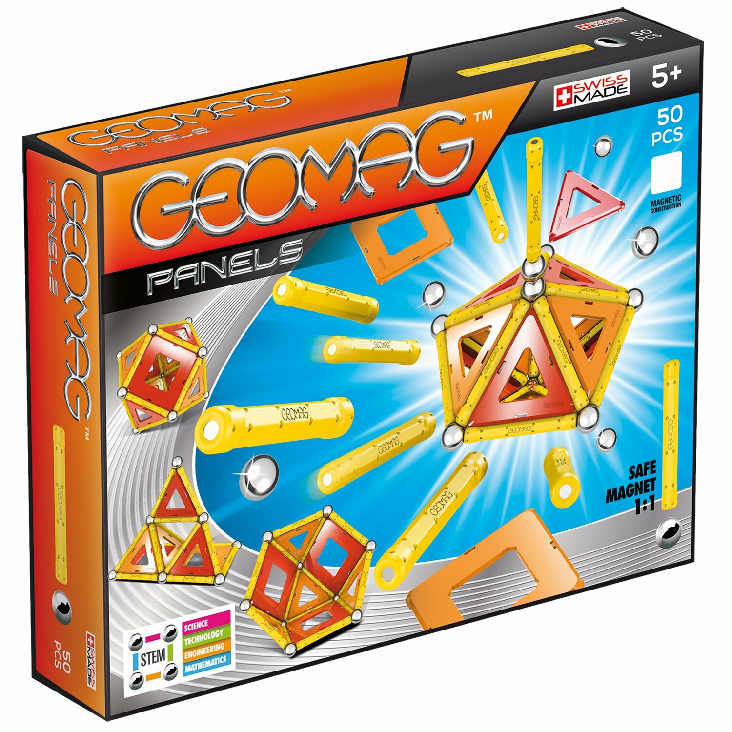 Конструктор магнитный Geomag (Panels 50 дет.)