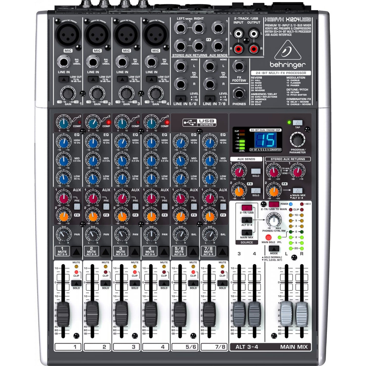   Behringer XENYX X 1204USB