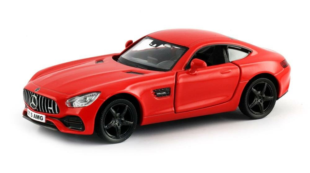 Машина металлическая RMZ City 1:32 Мерседес Бенц GT S AMG 2018 (красный) Uni Fortune 554988-RD